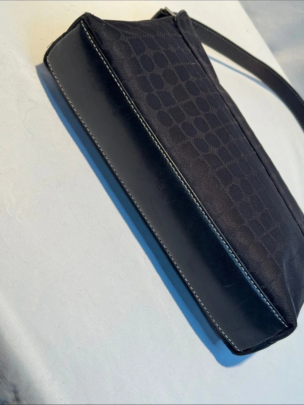 kate spade Black Patterned Shoulder Bag